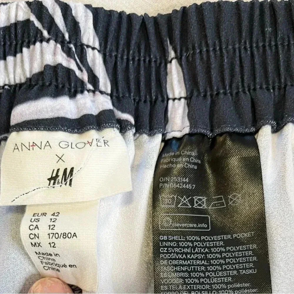 Anna Glover H&M size US 12 Wide Leg Capri! Great Condition! - Picture 5 of 6